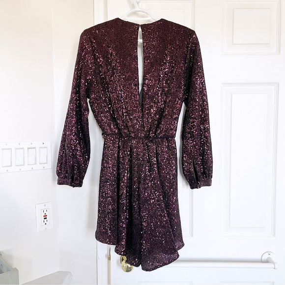 Zara Sequin Romper - Picture 2 of 8